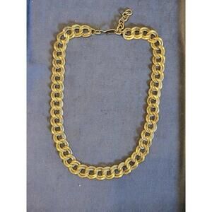 Vintage Chunky Monet Chain Necklace
